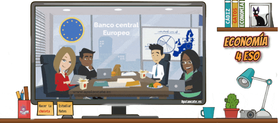 banco central europeo animacion
