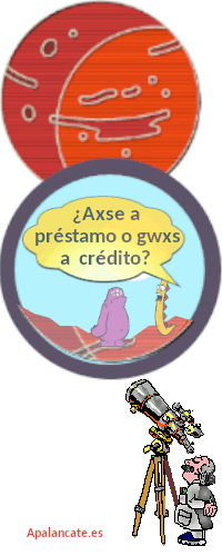 mirando espacio prestamo credito gif