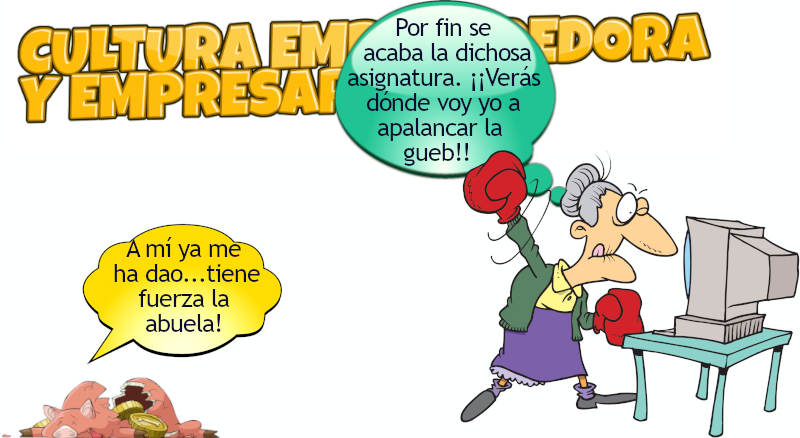  abuela boxeadora broma