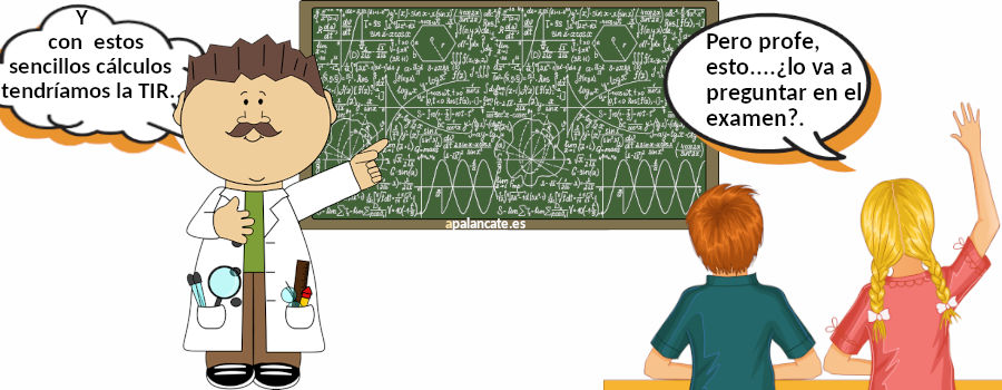 tasa interna de Rentabilidad.