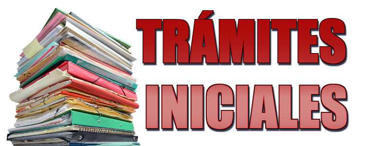 tramites iniciales