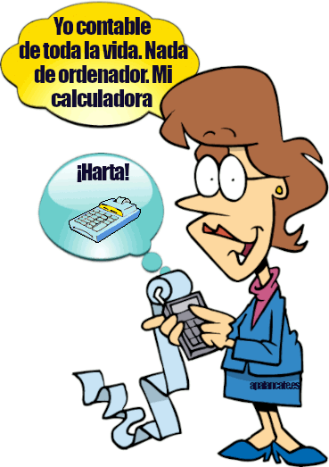 calculadora cansada